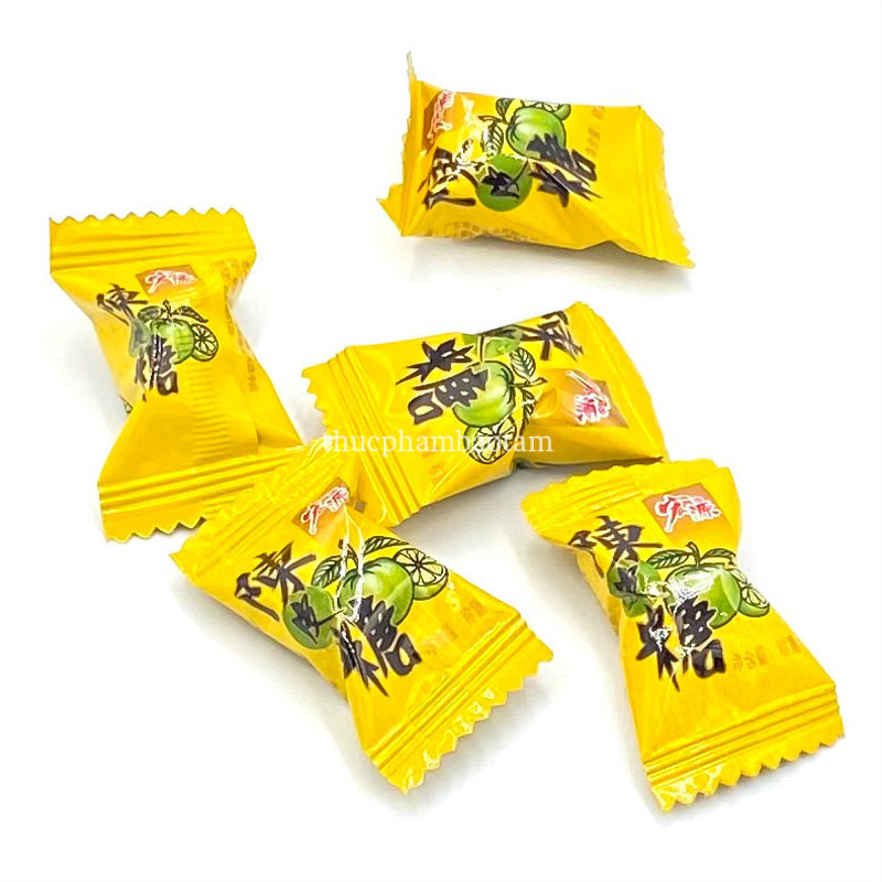 kẹo trái cây vị vỏ quýt