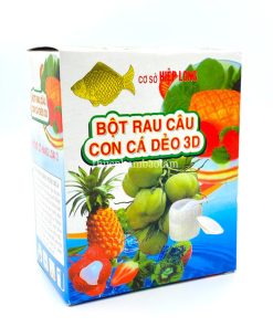 bột rau câu con cá dẻo 3d