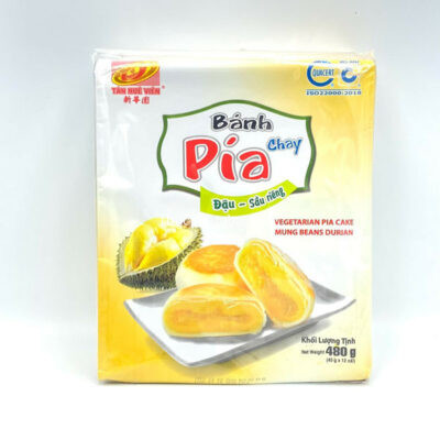 bánh pía chay đậu sầu riêng