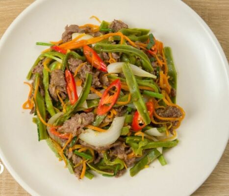 rau-tien-vua-xao-thit-bo
