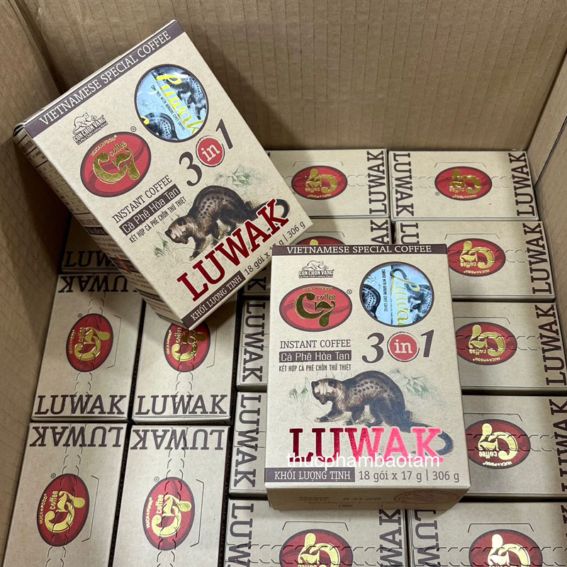 cà phê con chồn vàng luwak