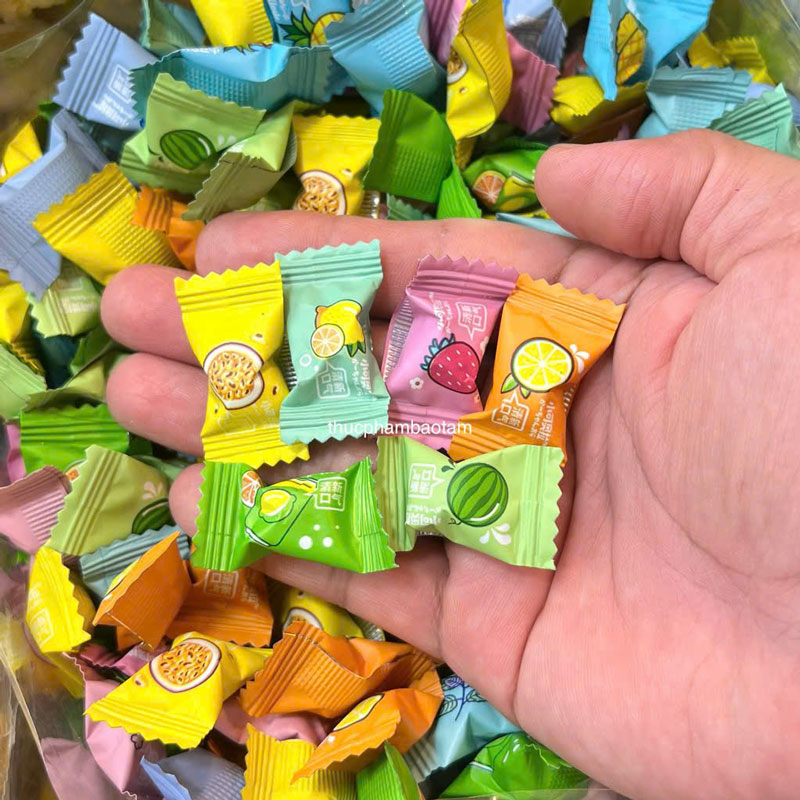 Kẹo Ngậm Trái Cây Mix Vị